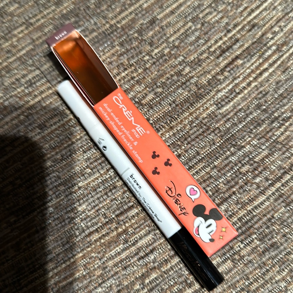 New in box Mickey mouse eyeliner with Mickey stamp (brown)